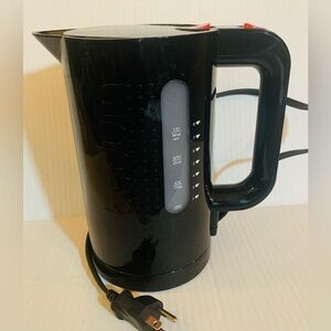 Bodum Bistro Black Electric Water Kettle 1 Liter 24 Oz 1100 Watt Tested Works